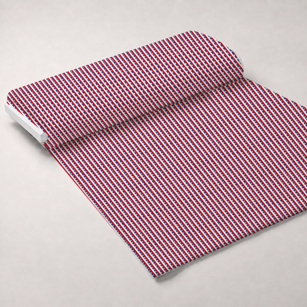 Patriotic Pattern 7 Fleece Fabric — fleece fabric unrolled bolt preview (mv-fleece-v1:bolt)