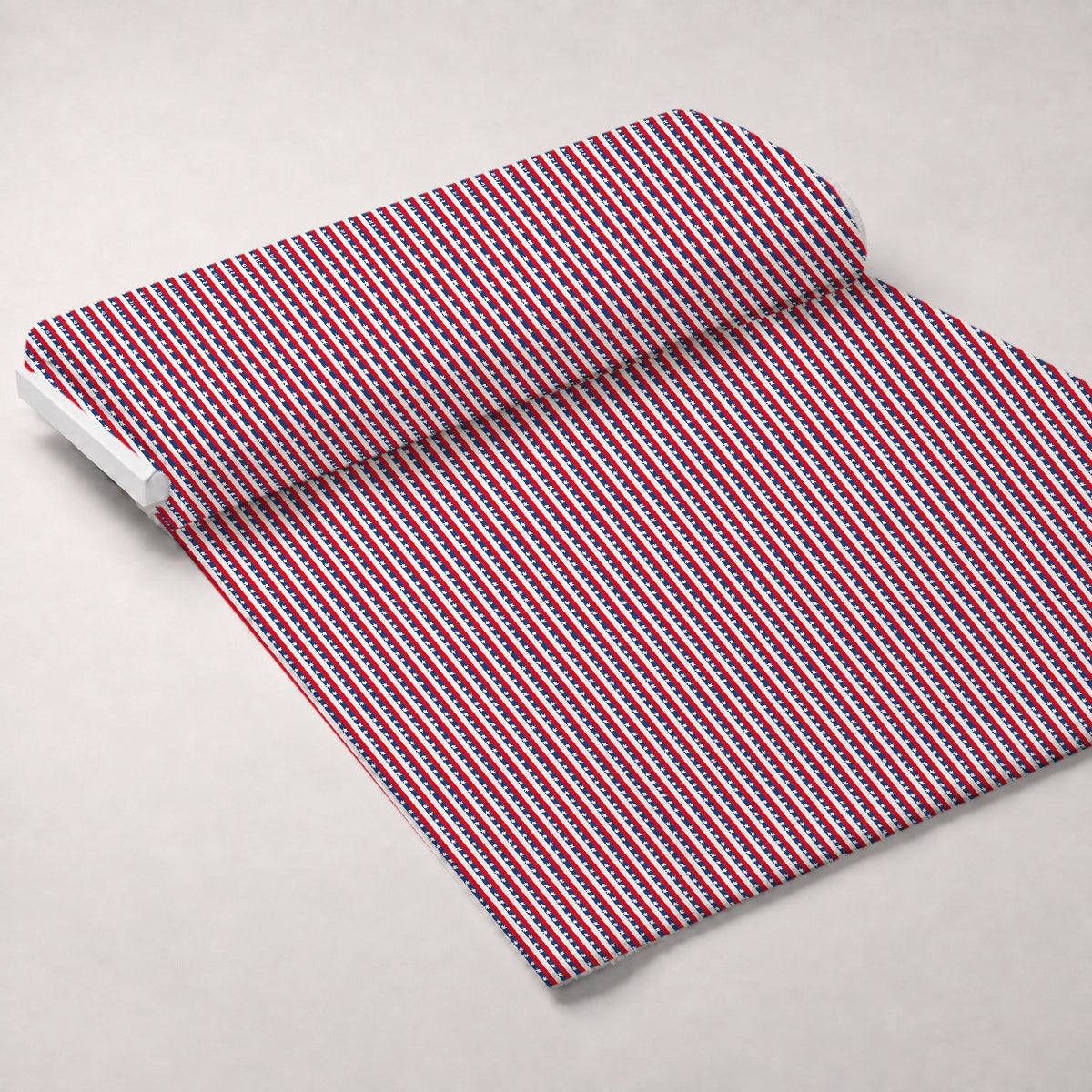 Patriotic Pattern 7 Fleece Fabric — fleece fabric unrolled bolt preview (mv-fleece-v1:bolt)