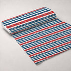 Patriotic Pattern 8 Fleece Fabric — fleece fabric unrolled bolt preview (mv-fleece-v1:bolt)