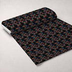 Patriotic Petals Pattern 16 Fleece Fabric — fleece fabric unrolled bolt preview (mv-fleece-v1:bolt)
