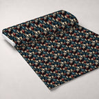 Patriotic Petals Pattern 9 Fleece Fabric — fleece fabric unrolled bolt preview (mv-fleece-v1:bolt)