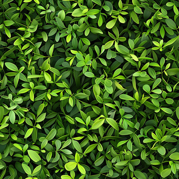 forest green, lime green, bright green, dark green, tiny leaves, leaf pattern, botanical design, nature motif, foliage, small scale print, dense pattern, organic shapes,, fabric panel, natural elements, garden theme, spring colors, layered leaves, realistic leaves, seamless design