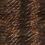 snake skin, reptile scales, brown tones, copper highlights, bronze coloring, earth tones, animal print, textured pattern, natural texture, leather-like appearance, geometric scales,, fabric panel, western theme, rustic pattern, organic shapes, dimensional texture, wilderness motif