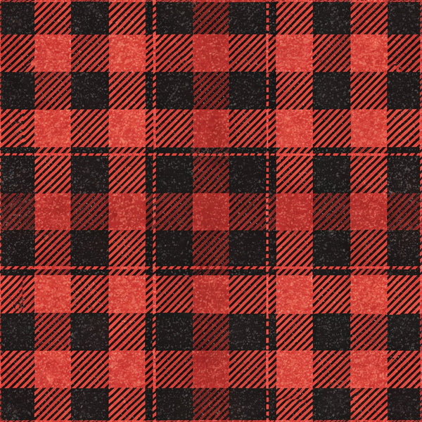 red, black, buffalo plaid, checkered pattern, gingham, plaid design,, fabric panel, geometric pattern, alternating squares, diagonal stripes, woven texture, country style, rustic pattern, lumberjack plaid, checker squares, textile design, cotton fabric, craft material, sewing fabric