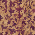 burgundy, wine red, deep red, rust, golden tan, beige, cream, vintage, distressed, floral, botanical, leaves, vines, branches, autumn, fall, elegant, traditional, rustic, nature-inspired, aged, antique, damask-inspired, scrolling vines, jacobean, timeless, warm tones, earth tones, classic, romantic