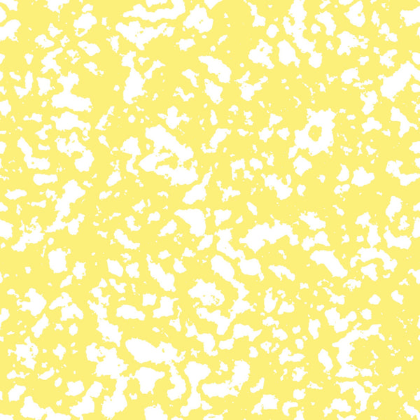 yellow, white, grunge pattern, distressed texture, abstract design, speckled, mottled, vintage style, weathered look,, fabric panel, craft material, sewing fabric, textured background, artistic pattern, irregular spots, painted effect, contemporary style, crafting supplies