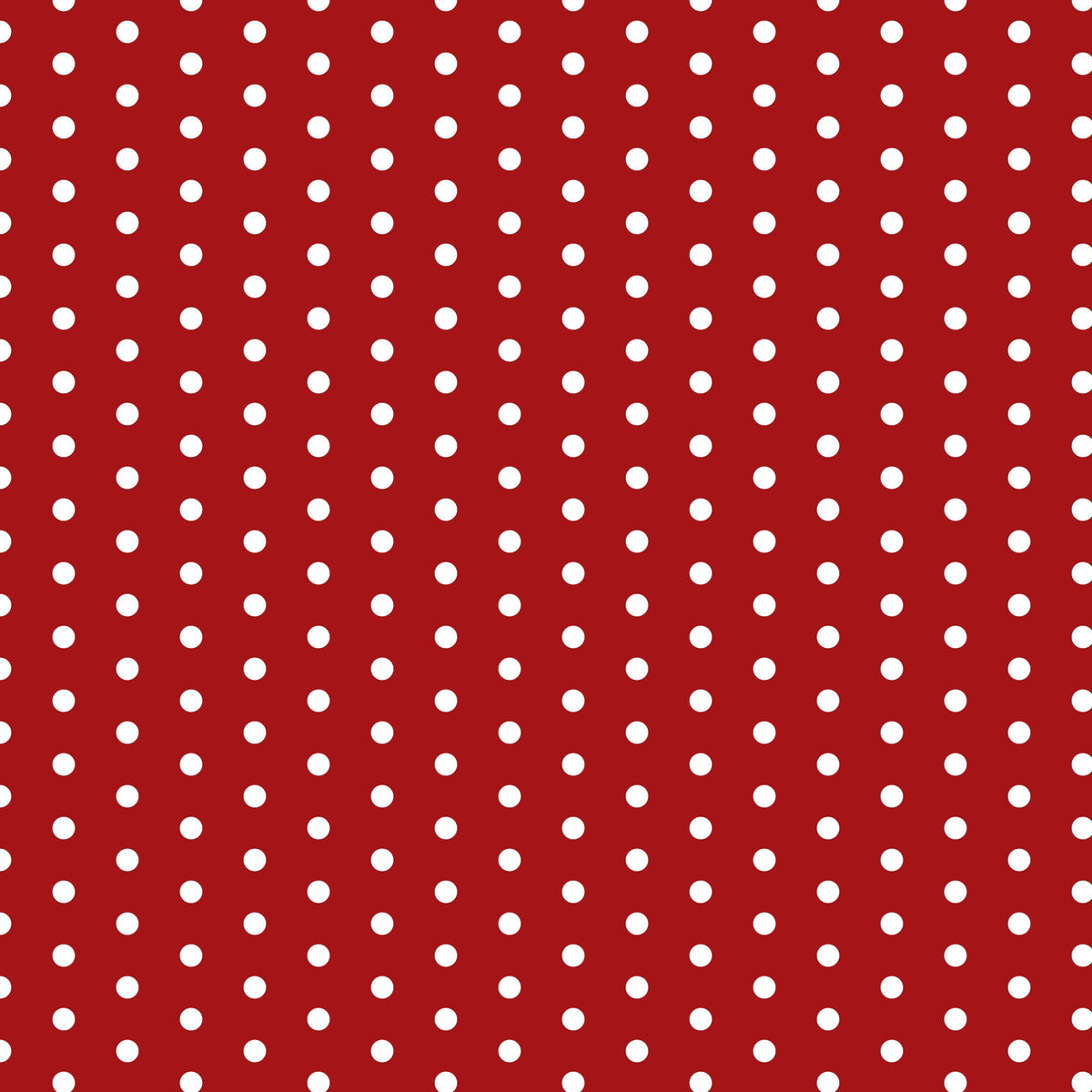 red background, white polka dots, retro pattern, 1950s style, diner aesthetic, vintage design,, fabric panel, geometric dots, mid-century modern, nostalgic pattern, americana style, repeating circles, rockabilly motif, cotton fabric, crafting material, sewing supplies, polka dot print, cherry red, bright white