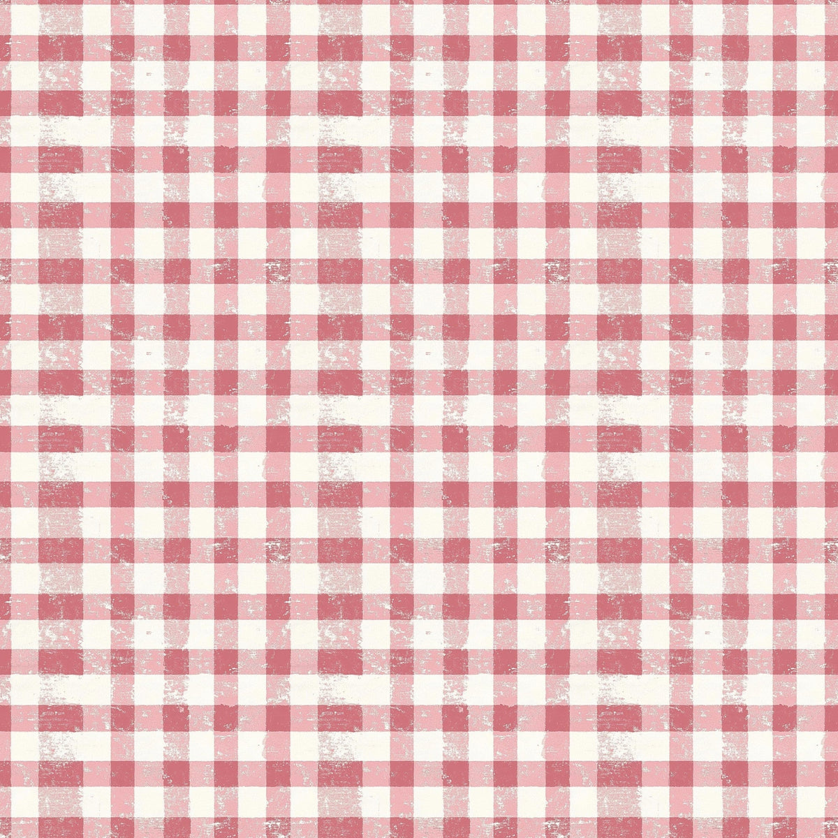 vintage pink, dusty rose, cream, ivory, gingham pattern, checkered design, distressed texture, weathered finish,, fabric panel, rustic charm, shabby chic, cottage style, aged appearance, faded colors, plaid weave, crafting material, sewing fabric, nostalgic mood, soft pastels