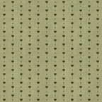 sage green, olive green, heart pattern, polka dots, hearts and dots, romantic, vintage, cottage core, farmhouse, nursery, baby room, kids room, toddler, sweet, charming, gender neutral, nature inspired, whimsical, soft, gentle, spring, easter, love themed, decorative, traditional, classic pattern, repeating pattern, cute motif, delicate design