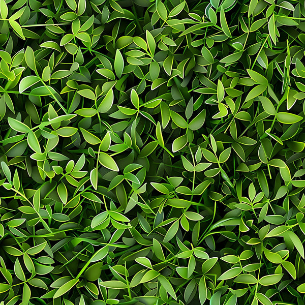 forest green, lime green, emerald green, sage green, tiny leaves, botanical pattern, leaf motif, nature design, dense foliage,, fabric panel, organic shapes, natural elements, layered leaves, woodland theme, fresh greenery, botanical print, leaf clusters, verdant pattern, spring foliage