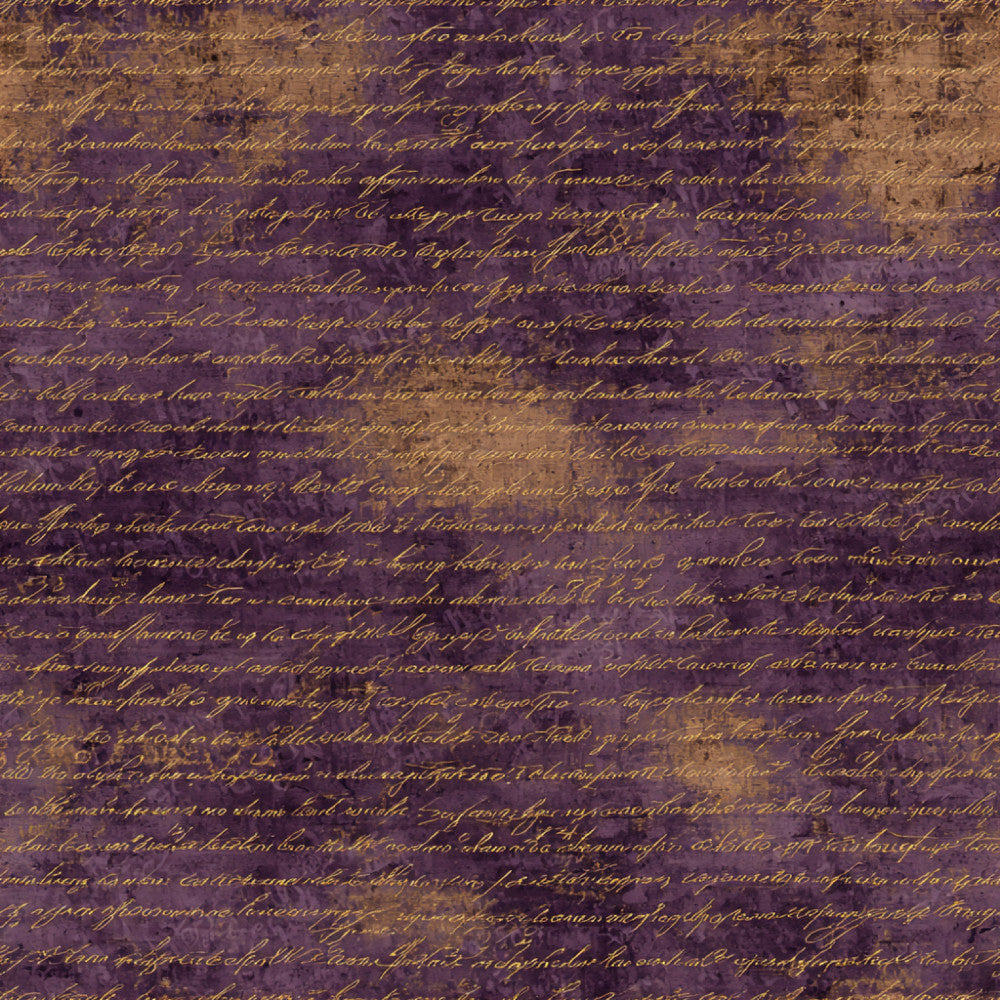 purple, gold, vintage, cursive text, script, literary, antique, aged, distressed, elegant, traditional, manuscript, calligraphy, classic, steampunk, nostalgic, brown, tan, parchment, old world, historical, formal, sophisticated, book lover, library, document design, heritage, timeless