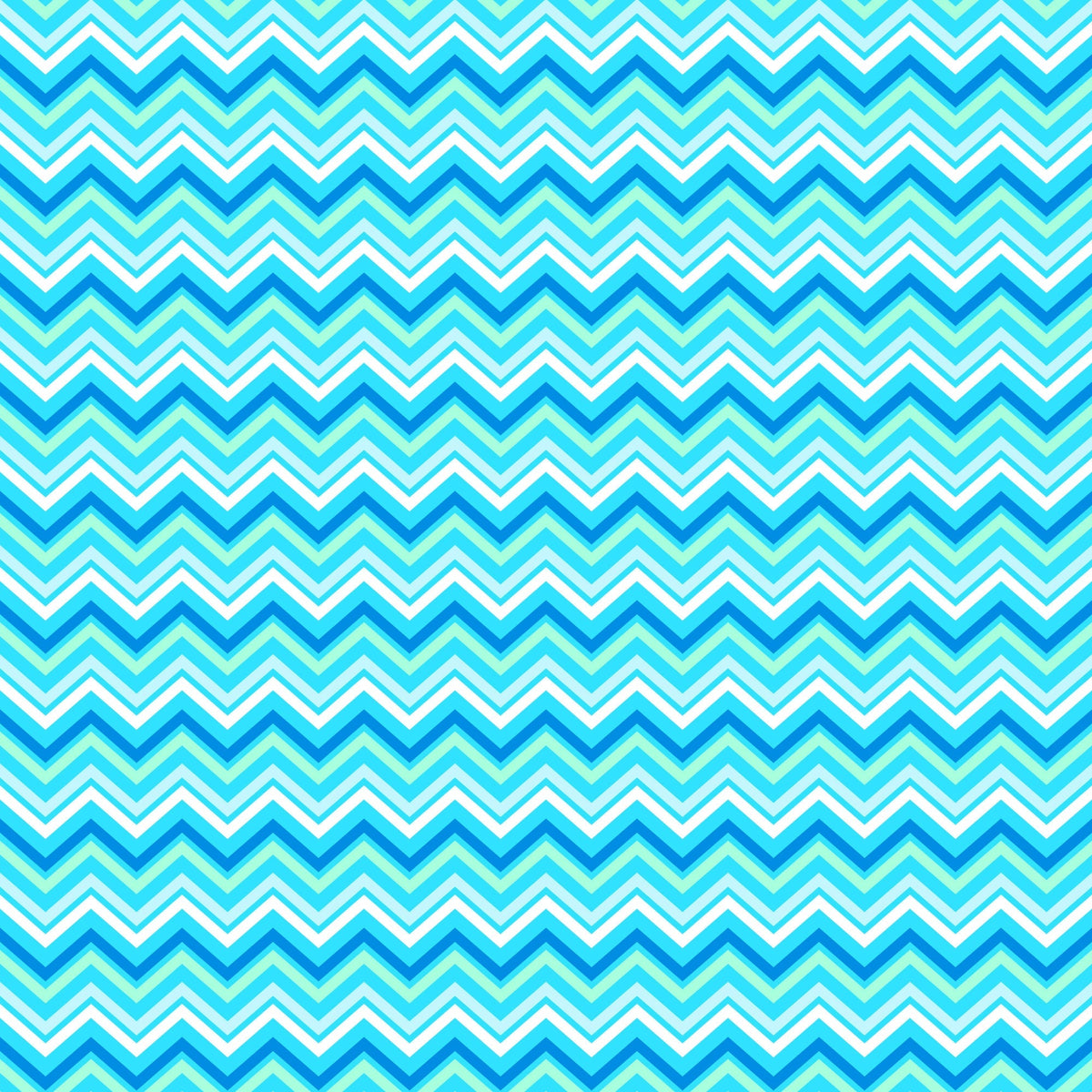 turquoise, aqua blue, white, navy blue, chevron pattern, zigzag stripes, geometric design, summer vibes, beach theme, ocean colors,, fabric panel, wavy lines, tropical mood, coastal style, repetitive pattern, bright colors, contemporary design, crafting material
