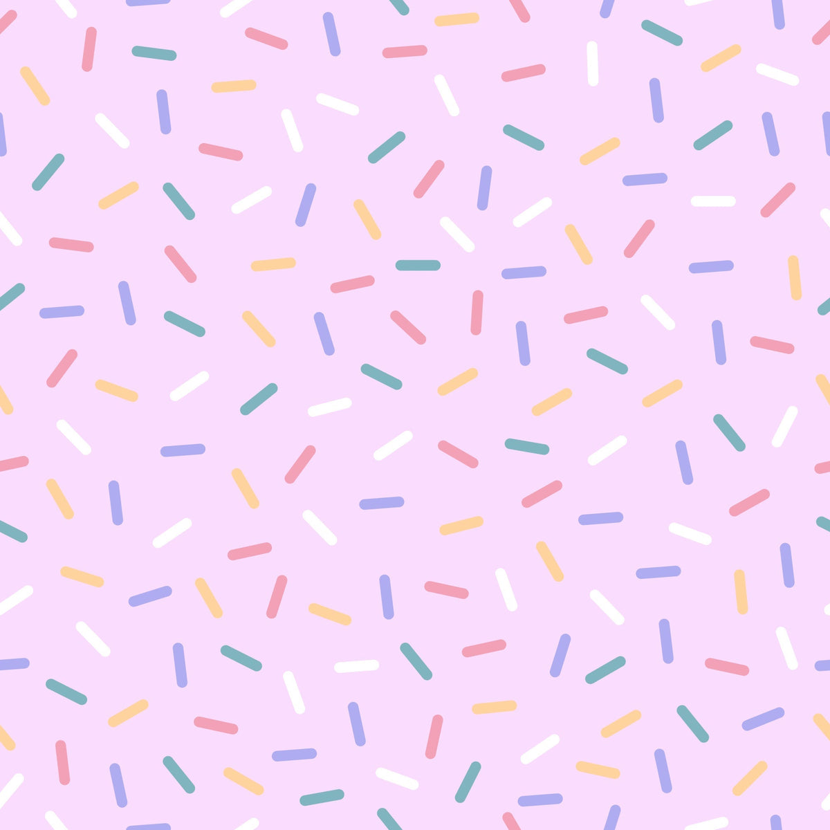 rainbow sprinkles, multicolored confetti, pink background, pastel colors, yellow sprinkles, blue sprinkles, green sprinkles, coral sprinkles, white sprinkles, scattered pattern, random placement,, fabric panel, sweet treats, bakery theme, celebration design, cheerful mood, playful pattern, dessert inspired, candy colors