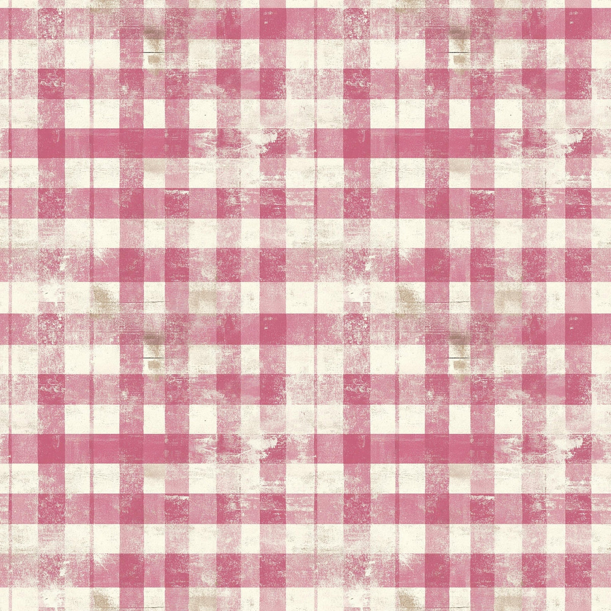 vintage pink, dusty rose, cream, ivory, distressed gingham, checkered pattern, weathered texture, shabby chic, faded plaid,, fabric panel, rustic style, worn appearance, soft pink tones, cottage core, antique finish, textile design, crafting material, patchwork suitable