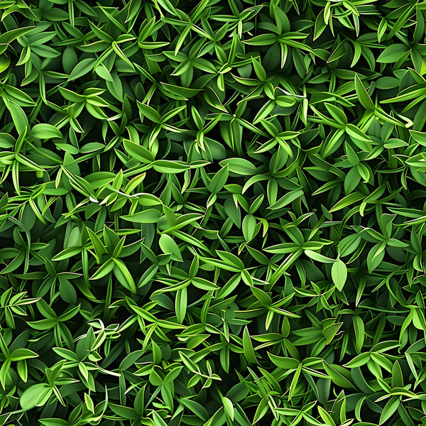 forest green, lime green, emerald green, tiny leaves, botanical pattern, nature design, dense foliage, overlapping leaves, organic shapes,, fabric panel, natural motifs, garden theme, leafy texture, seamless pattern, spring foliage, botanical print, green tones, nature inspired, small scale print