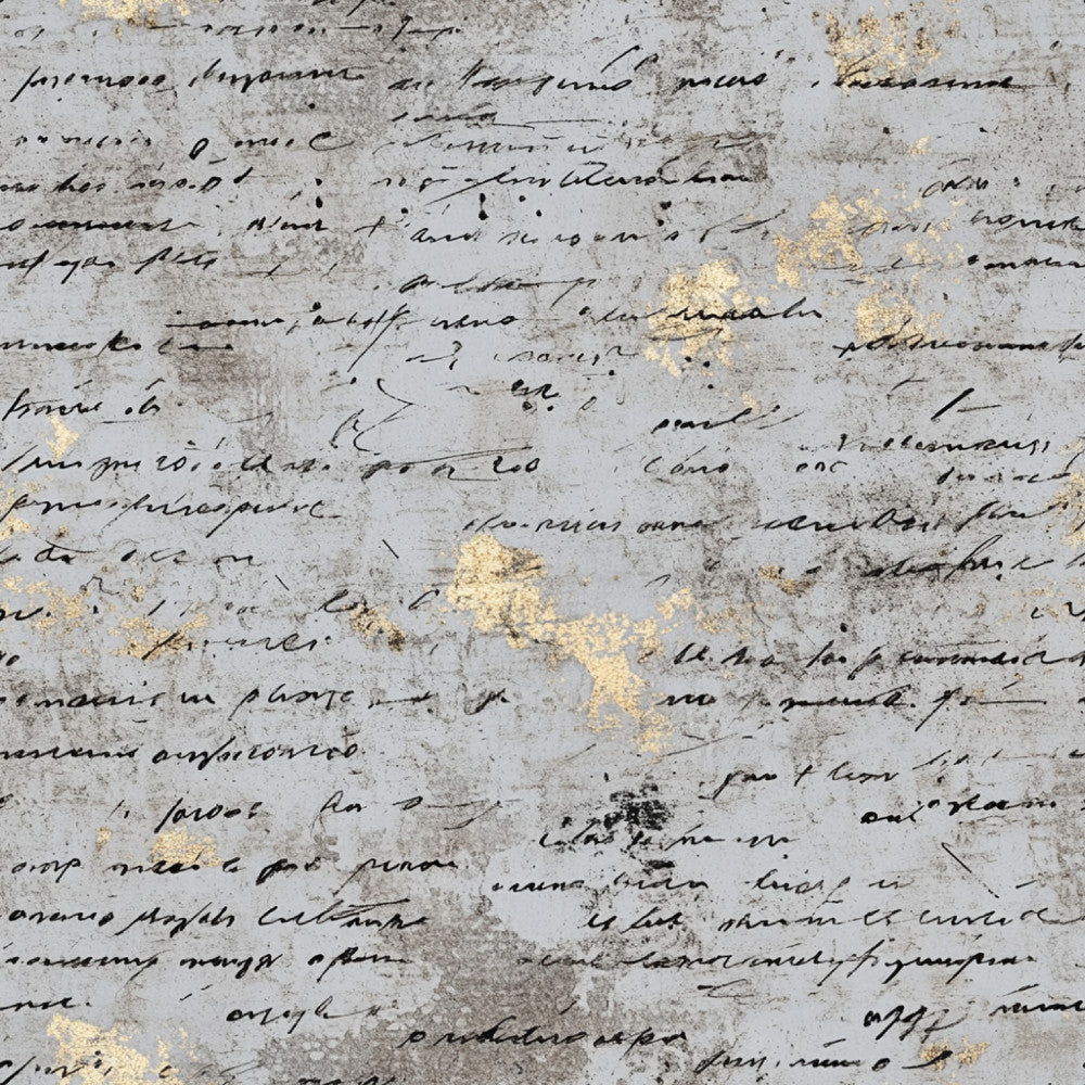 vintage script, handwritten text, antique letter, calligraphy, aged paper, distressed gray, cream, gold accents, literary, classic, elegant, traditional, romantic, nostalgic, old world, ephemera, manuscript, cursive writing, timeless, sophisticated, grunge texture, weathered, steampunk, library, book lover, writer, poet, vintage correspondence, neutral tones, rustic elegant