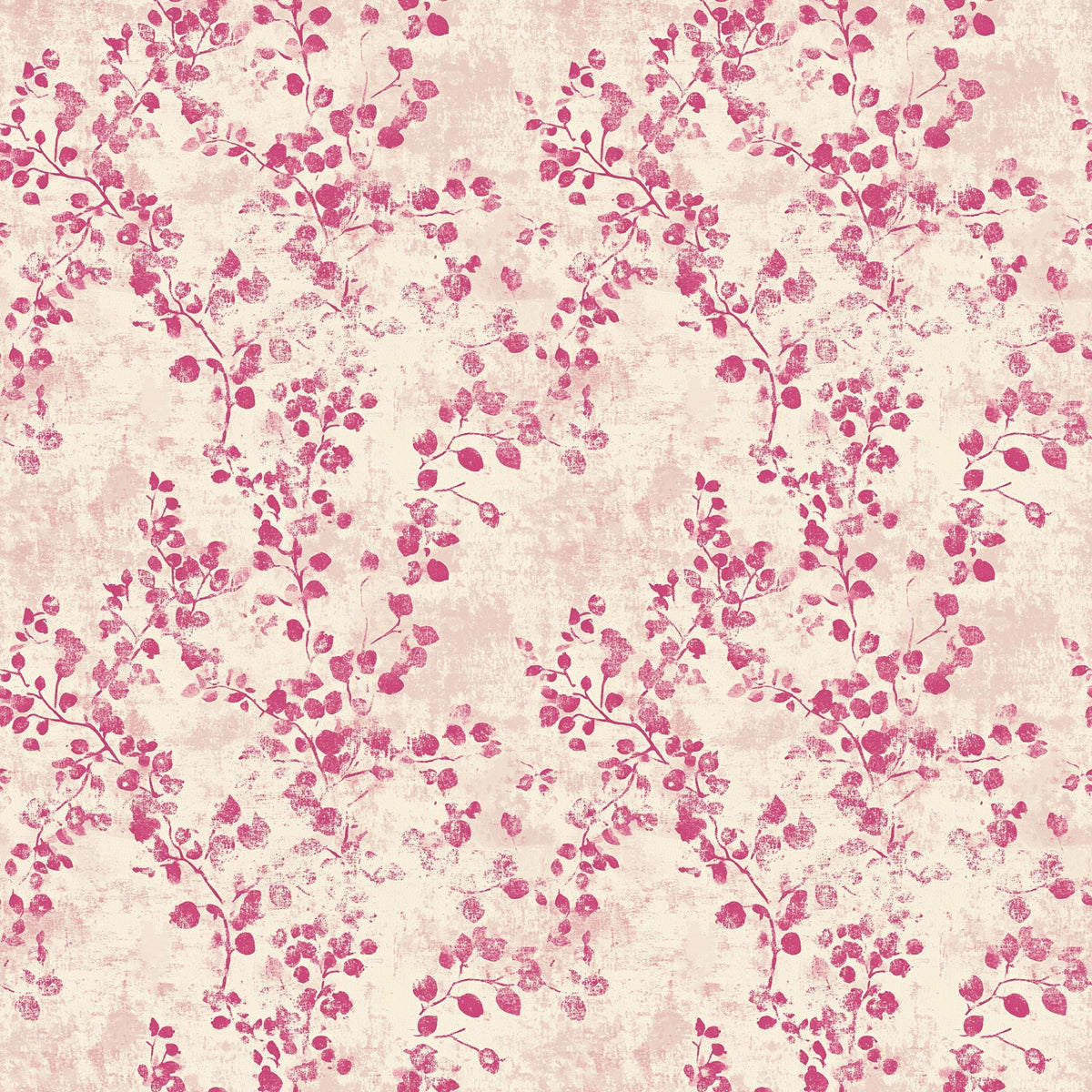 vintage pink, dusty rose, cream background, botanical pattern, leaf motifs, branch design, floral elements, distressed texture, shabby chic, romantic style,, fabric panel, repeating pattern, delicate branches, soft pink tones, vintage aesthetic, nature inspired, textile design, crafting material
