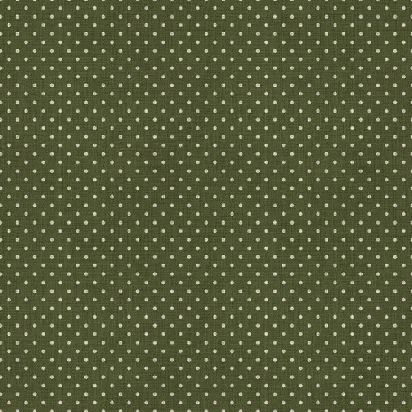 sage green, olive green, cream polka dots, white polka dots, classic polka dot, retro polka dot, vintage style, traditional design, timeless pattern, neutral colors, soft green, pale cream, small dots, evenly spaced dots, geometric pattern, modern classic, farmhouse style, cottage core, gender neutral, nursery decor, baby room, children's room, toddler friendly, adorable pattern, sweet design, simple pattern, easy care, versatile design