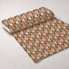 Peach Petal Wash Pattern 4 Fleece Fabric — fleece fabric unrolled bolt preview (mv-fleece-v1:bolt)