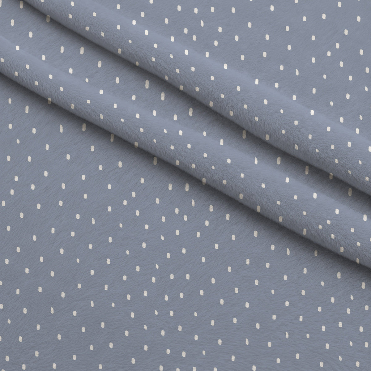 Peachy Rainbow Doodles Pattern 9 Fleece Fabric — fleece fabric folded close-up preview (mv-fleece-v1:lying)