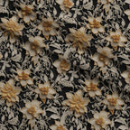 Pearled Blossoms Pattern 5 Fleece Fabric — fleece fabric folded close-up preview (mv-fleece-v1:lying)