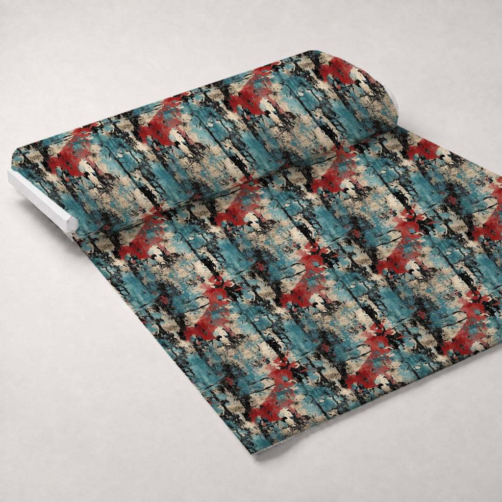 Peeling Patina Pattern 10 Fleece Fabric — fleece fabric unrolled bolt preview (mv-fleece-v1:bolt)