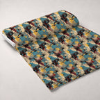 Peeling Patina Pattern 3 Fleece Fabric — fleece fabric unrolled bolt preview (mv-fleece-v1:bolt)