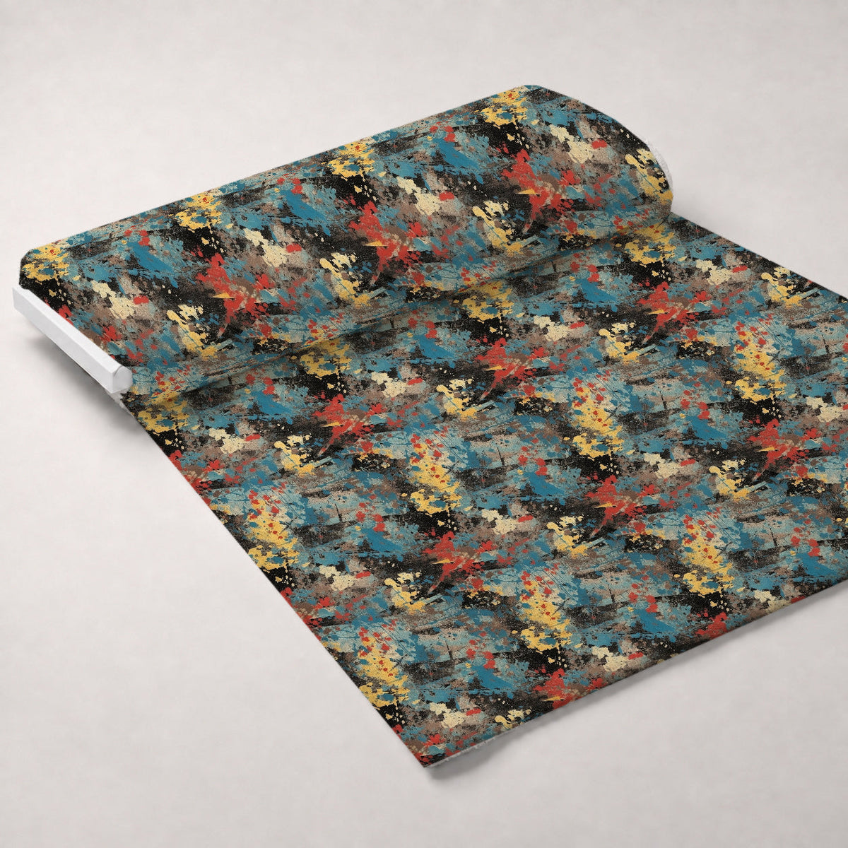 Peeling Patina Pattern 6 Fleece Fabric — fleece fabric unrolled bolt preview (mv-fleece-v1:bolt)