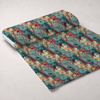 Peeling Patina Pattern 7 Fleece Fabric — fleece fabric unrolled bolt preview (mv-fleece-v1:bolt)
