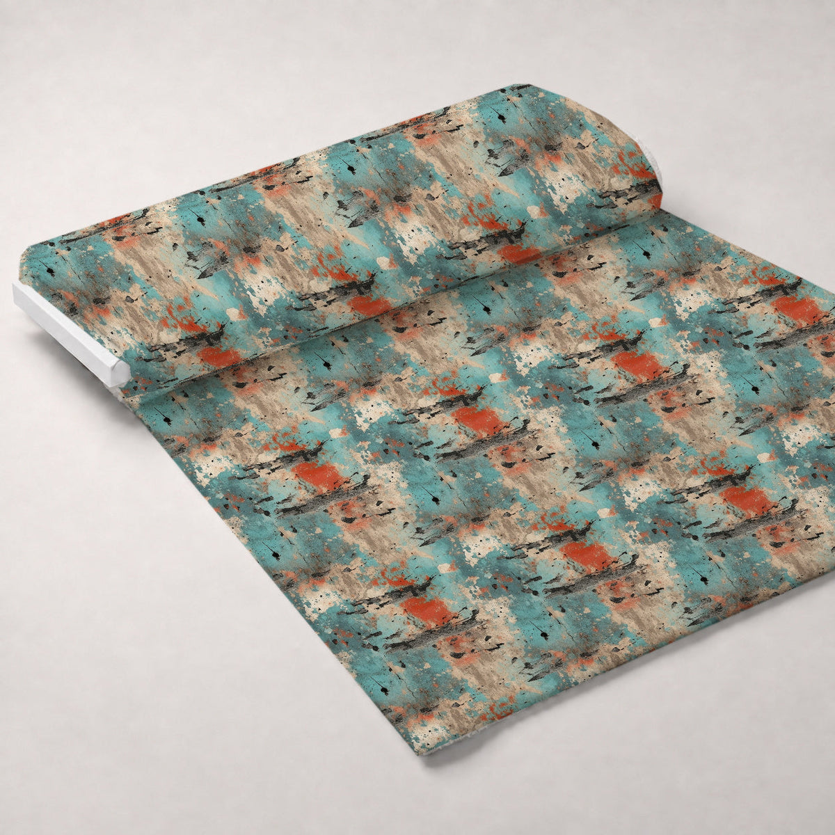 Peeling Patina Pattern 8 Fleece Fabric — fleece fabric unrolled bolt preview (mv-fleece-v1:bolt)