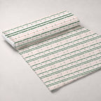 Peppermint Bows Pattern 3 Fleece Fabric — fleece fabric unrolled bolt preview (mv-fleece-v1:bolt)
