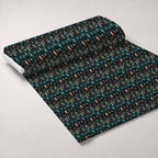 Peppermint Pines Pattern 3 Fleece Fabric — fleece fabric unrolled bolt preview (mv-fleece-v1:bolt)