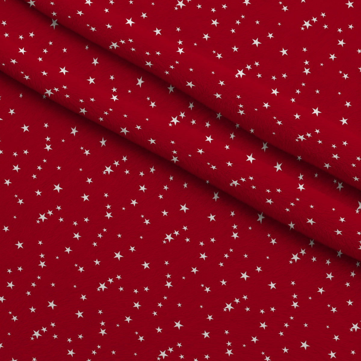 Peppermint Snowfall Pattern 12 Fleece Fabric — fleece fabric folded close-up preview (mv-fleece-v1:lying)