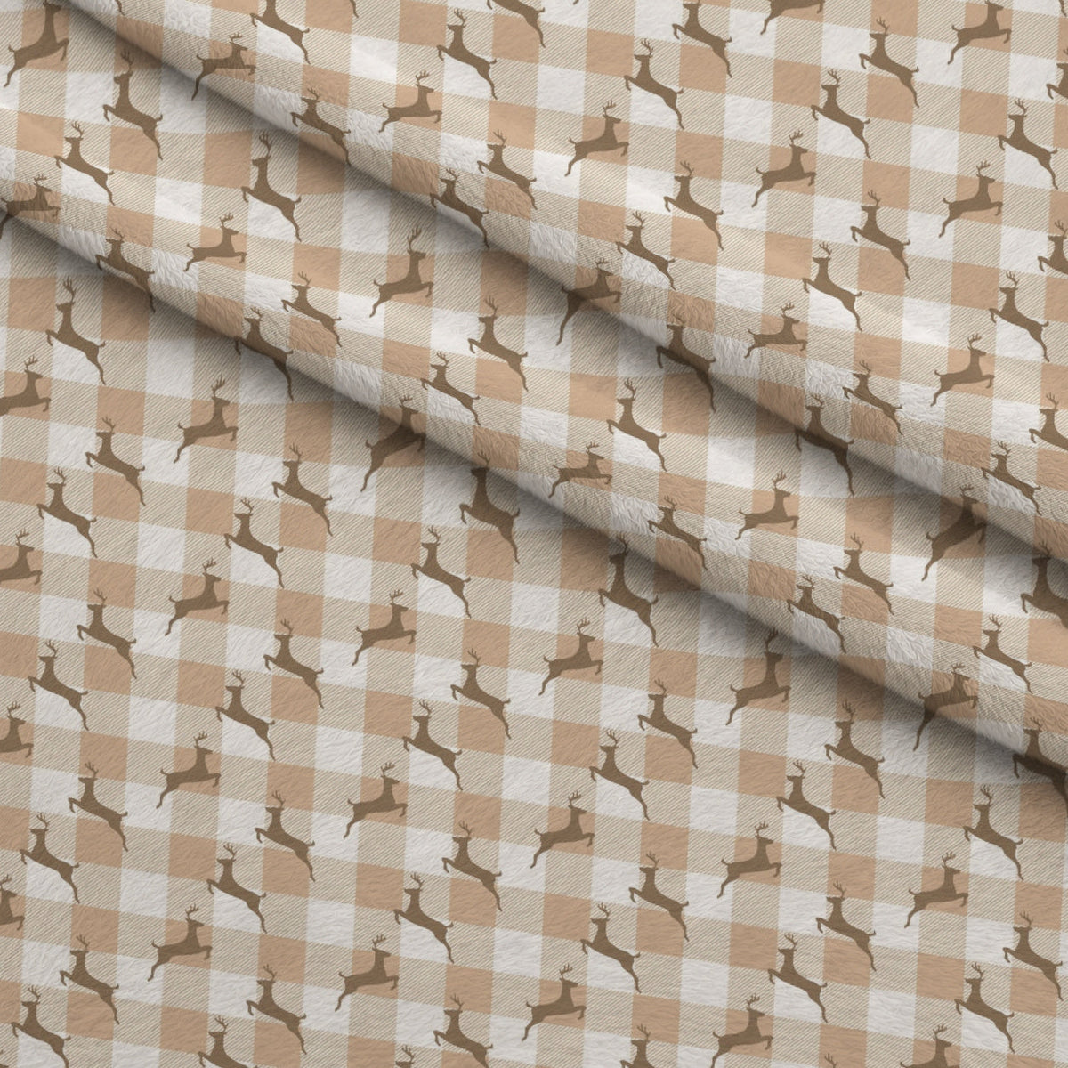 Peppermint Snowfall Pattern 13 Fleece Fabric — fleece fabric folded close-up preview (mv-fleece-v1:lying)