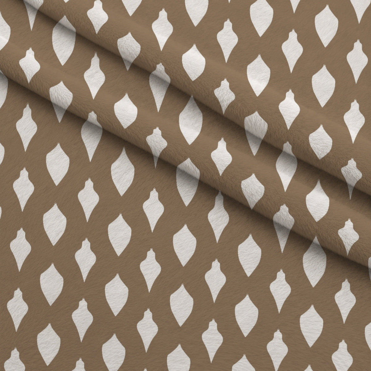 Peppermint Snowfall Pattern 17 Fleece Fabric — fleece fabric folded close-up preview (mv-fleece-v1:lying)