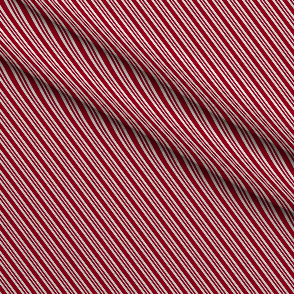 Peppermint Snowfall Pattern 3 Fleece Fabric — fleece fabric folded close-up preview (mv-fleece-v1:lying)