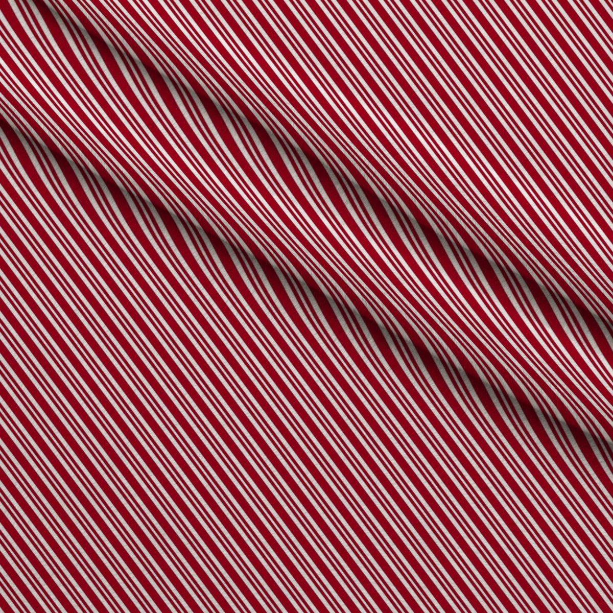 Peppermint Snowfall Pattern 3 Fleece Fabric — fleece fabric folded close-up preview (mv-fleece-v1:lying)
