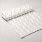 Peppermint Snowfall Pattern 4 Fleece Fabric — fleece fabric unrolled bolt preview (mv-fleece-v1:bolt)