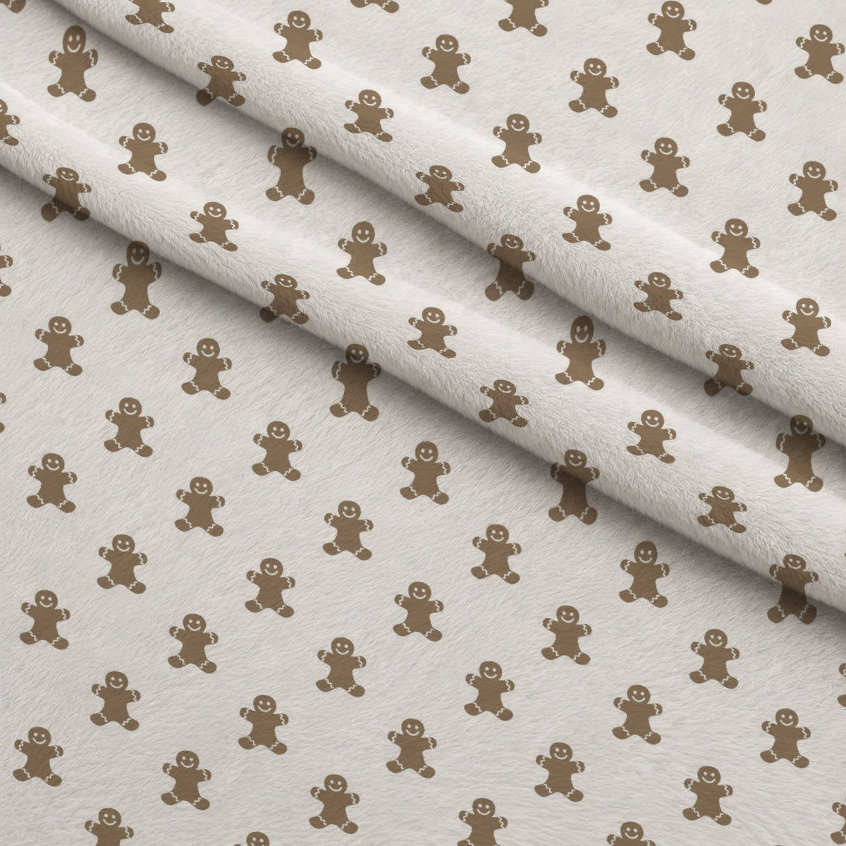Peppermint Snowfall Pattern 7 Fleece Fabric — fleece fabric folded close-up preview (mv-fleece-v1:lying)