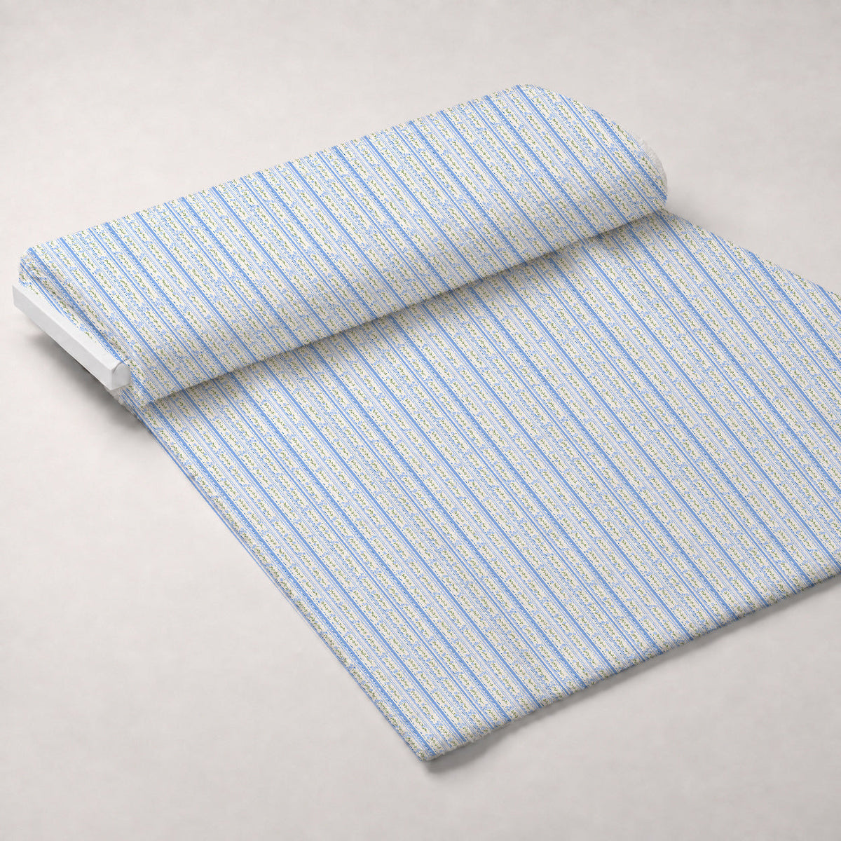 Periwinkle Trellis Pattern 1 Fleece Fabric — fleece fabric unrolled bolt preview (mv-fleece-v1:bolt)