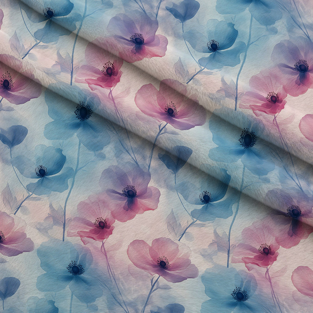 Petal Haze Pattern 11 Fleece Fabric — fleece fabric folded close-up preview (mv-fleece-v1:lying)