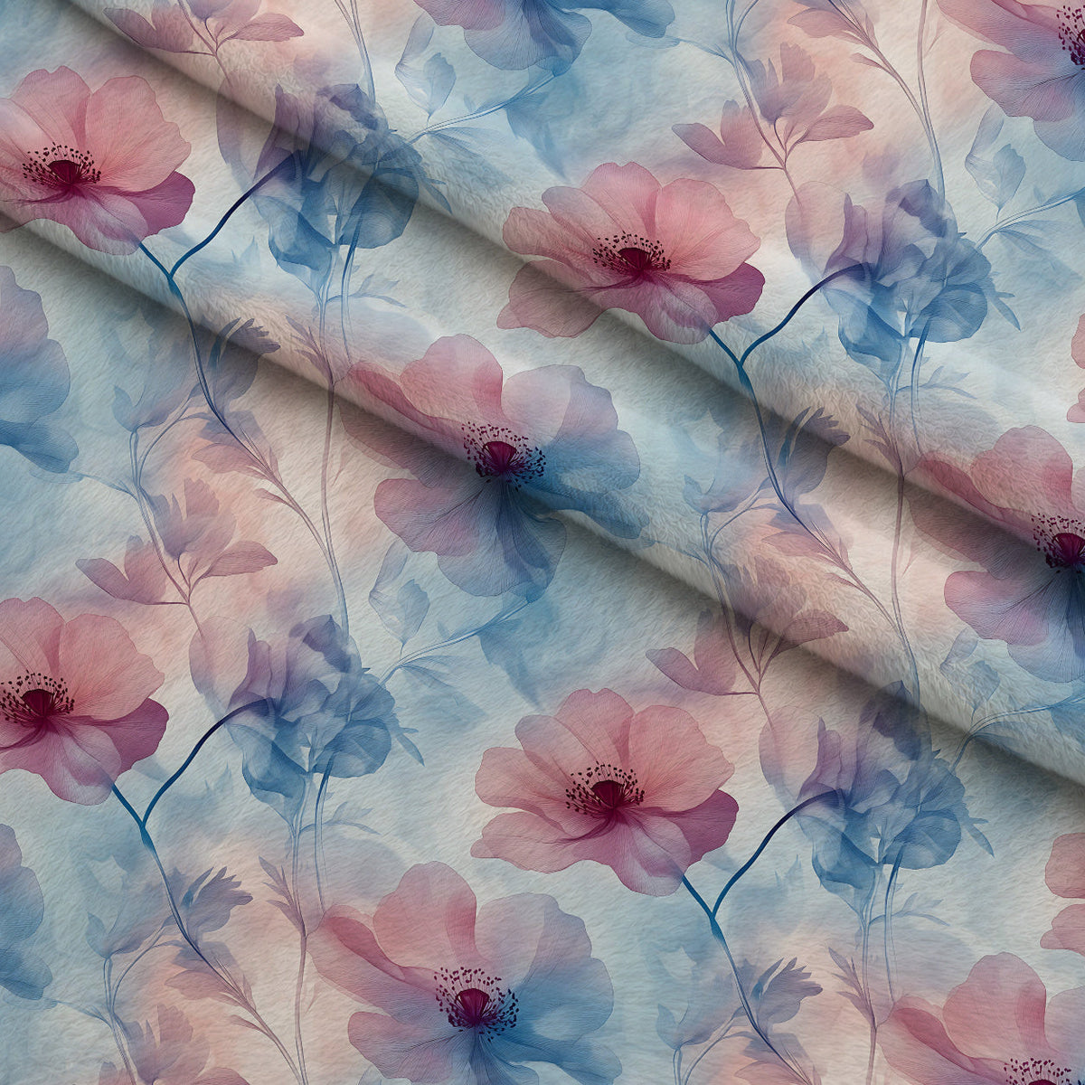 Petal Haze Pattern 12 Fleece Fabric — fleece fabric folded close-up preview (mv-fleece-v1:lying)