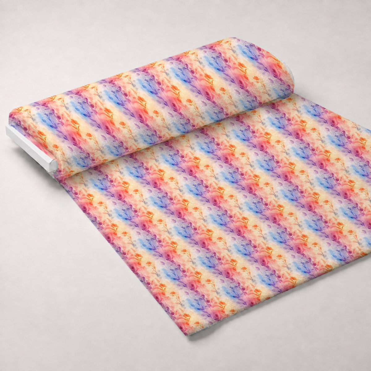 Petal Haze Pattern 8 Fleece Fabric — fleece fabric unrolled bolt preview (mv-fleece-v1:bolt)
