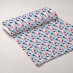 Petal Haze Pattern 9 Fleece Fabric — fleece fabric unrolled bolt preview (mv-fleece-v1:bolt)
