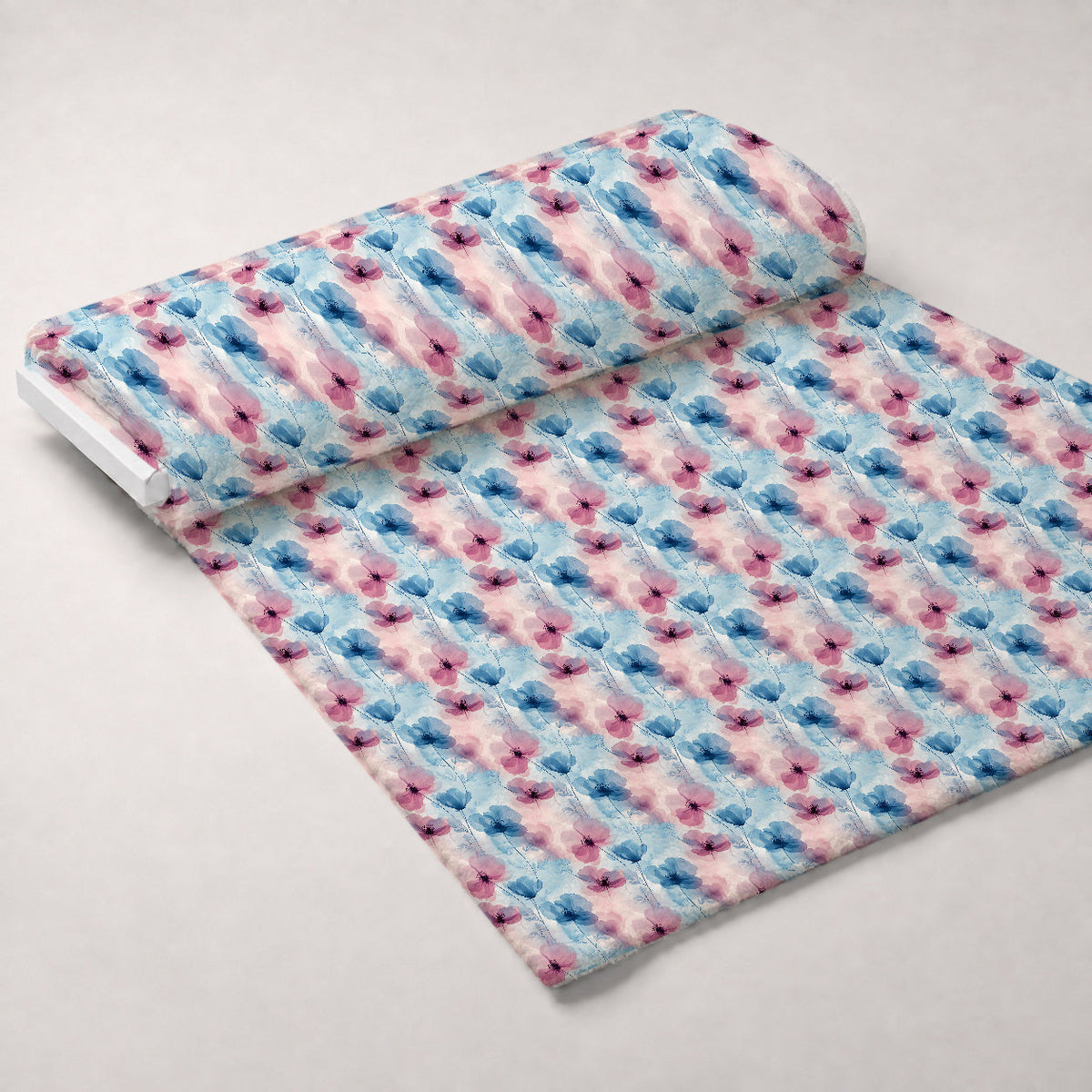 Petal Haze Pattern 9 Fleece Fabric — fleece fabric unrolled bolt preview (mv-fleece-v1:bolt)