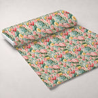 Petal Serenade Pattern 4 Fleece Fabric — fleece fabric unrolled bolt preview (mv-fleece-v1:bolt)
