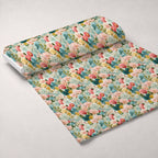 Petal Serenade Pattern 6 Fleece Fabric — fleece fabric unrolled bolt preview (mv-fleece-v1:bolt)