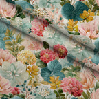 Petal Serenade Pattern 6 Fleece Fabric — fleece fabric folded close-up preview (mv-fleece-v1:lying)