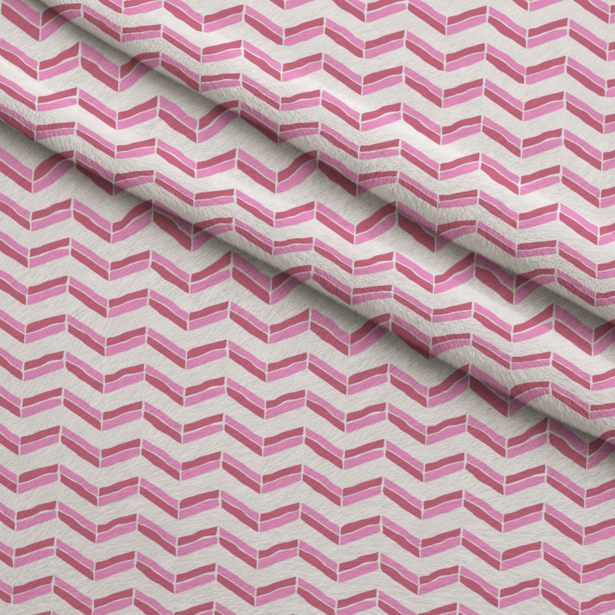 Pink Ribbon Love Pattern 10 Fleece Fabric — fleece fabric folded close-up preview (mv-fleece-v1:lying)