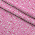 Pink Ribbon Love Pattern 11 Fleece Fabric — fleece fabric folded close-up preview (mv-fleece-v1:lying)